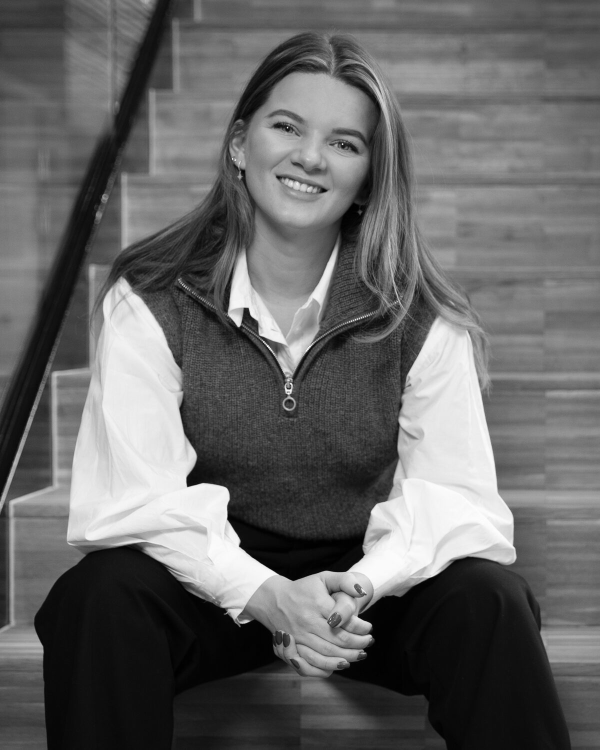 Portrett av Selma Louise Sandsdalen